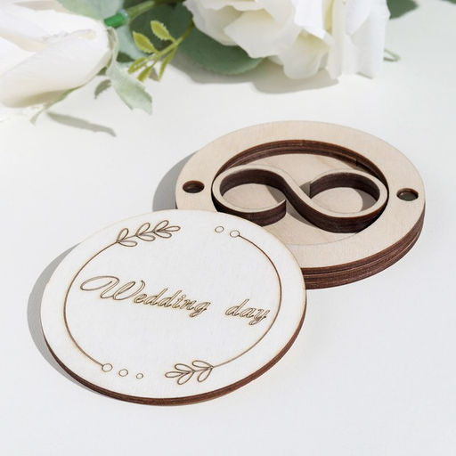 Подставка для колец Wedding day на магните, круглая - Simaland фото 2