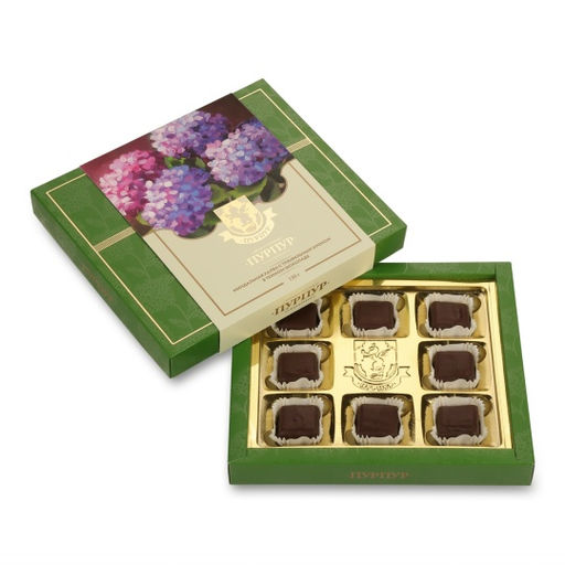 Миндальная халва с трюфельным кремом в темном шоколаде - ПУРПУР фото 2