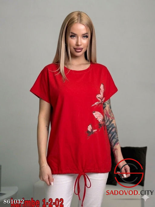 Футболка женская из хлопка - Fiona фото 5