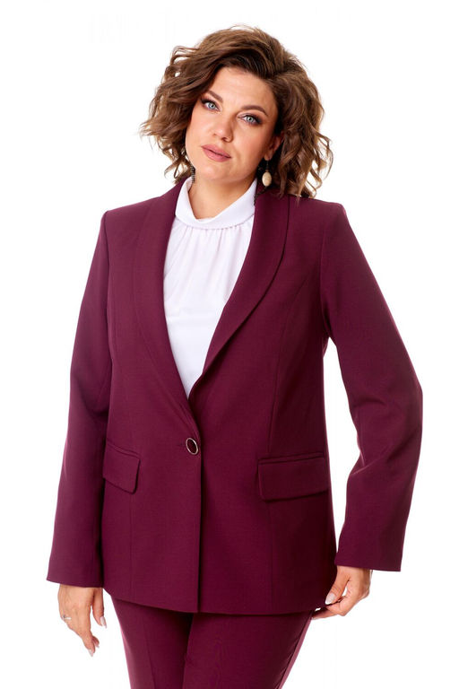 Костюм Nadin N 2160 марсала  фото 4