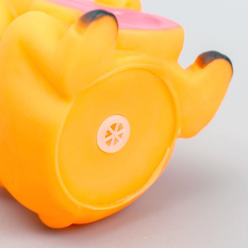 Игрушка пищащая Корова для собак, 10 см, микс цветов - Пижон фото 4