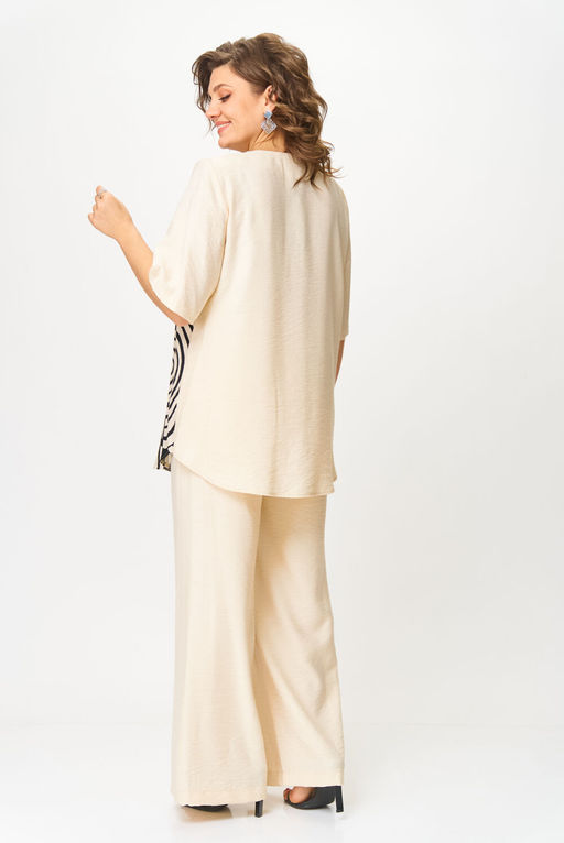 Костюм Anastasia Mak 1267 беж+черный  фото 3