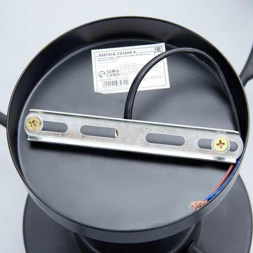Люстра «Терра» 9хLED 168 Вт 3000-6000К черно-золотой 80×80×21 см BayerLux