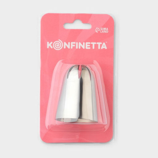 Насадка кондитерская KONFINETTA, d=3.6 см, № F2  фото 6