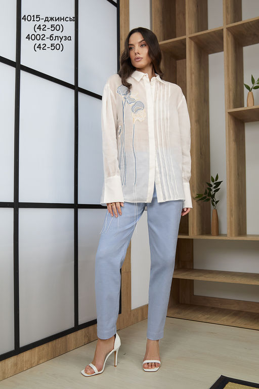 Блуза 4002 - Niv niv фото 3