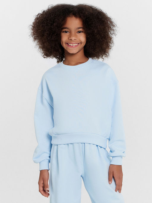 Костюм спортивный для девочек голубой - Mark formelle фото 3