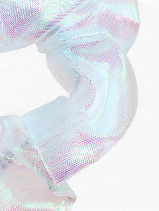 Цена за 2 шт. Резинка для волос «Перламутр» голубая, Холодное сердце