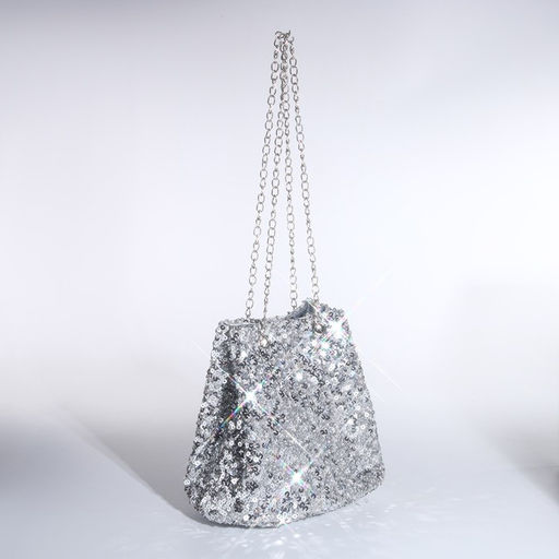 Сумка-клатч на магните, цвет серебряный - Simaland фото 3