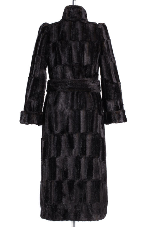 02-0765 Пальто женское утепленное (пояс) - Империя пальто фото 9