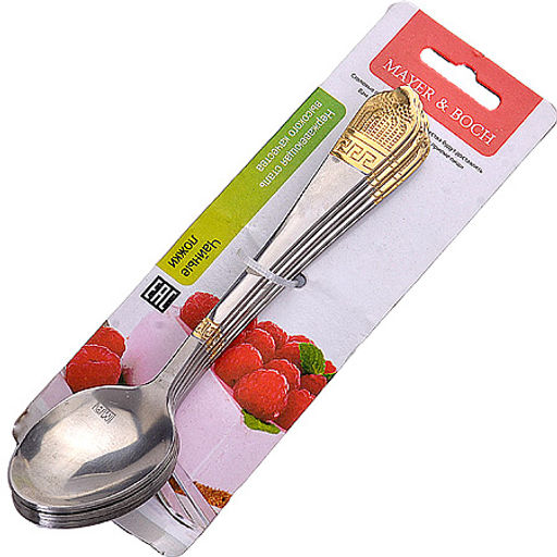 25732 Набор чайных ложек 6пр 1,8мм нерж. MB (х100) - Mayer&boch фото 4