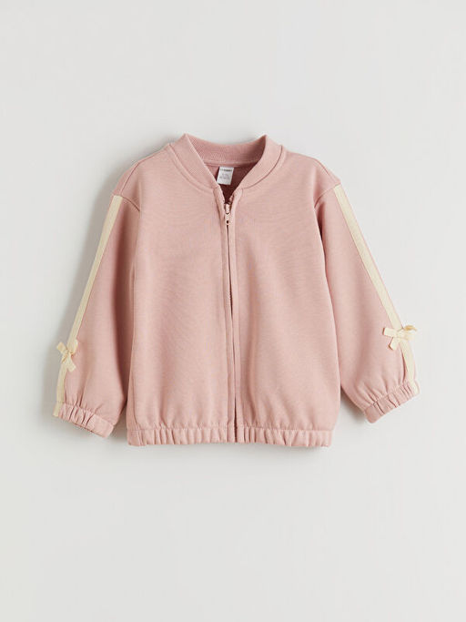 Bisiklet Yaka Fiyonk Detayl? K?z ?ocuk H?rka