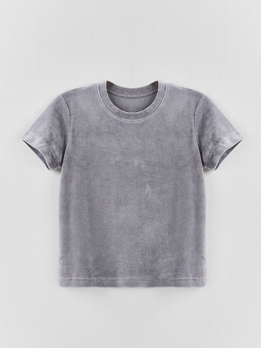 Комплект домашний для девочек серый велюровый - Mark formelle фото 4