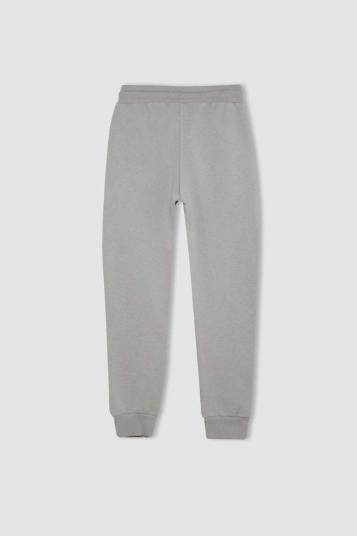 Спортивные штаны стандартного кроя для мальчиков с принтом и эластичным поясом - Defacto фото 9