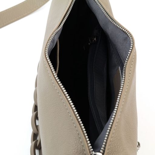 Женская кожаная сумка 876 Хаки