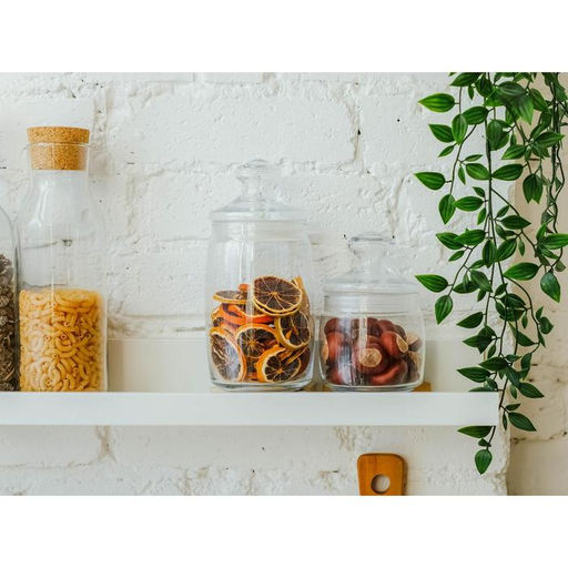 Банки для сыпучих продуктов Paşabahçe Cesni, 1.1 л, набор 2 шт., стекло, прозрачные