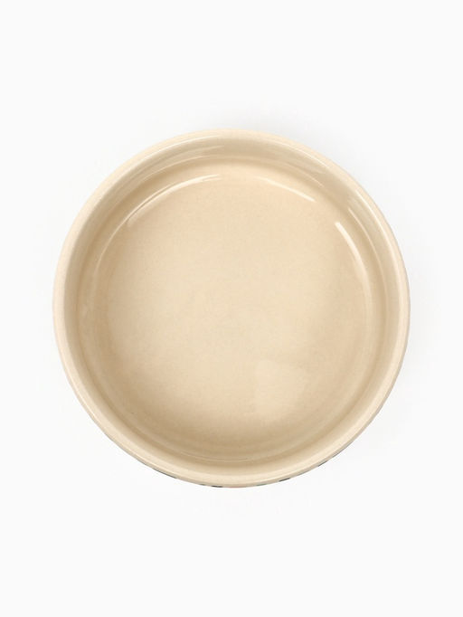 Миска керамическая Собачья радость 200 мл - 10.510.54 см, бежевая - Пижон фото 3