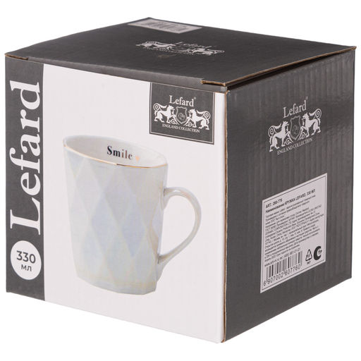 КРУЖКА LEFARD, 350 МЛ 12*9*9,5СМ  фото 2