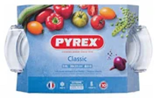 Кастрюля с крышкой CLASSIC 5.8л овальная