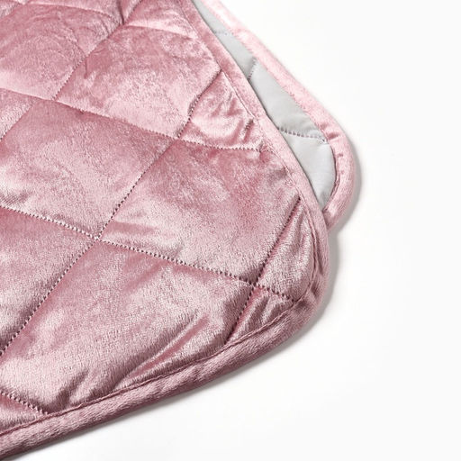 Покрывало Этель 1.5 сп 120×200±5 см, розовый, велюр, 100% п/э