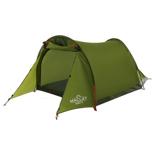 Палатка туристическая Maclay HARLY 2, р. 210х150х100 см, 2-местная, однослойная  фото 7