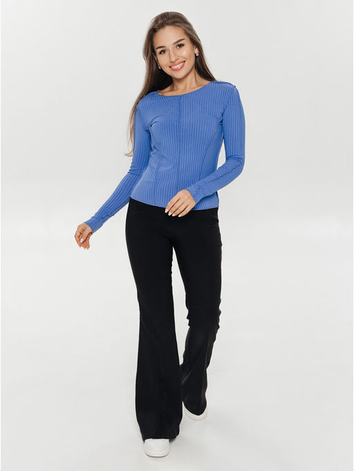 Лонгслив женский Эмма (лазурь)