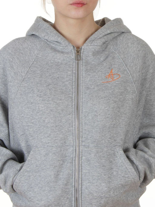 L801 GRAY Толстовка женская (100% хлопок)