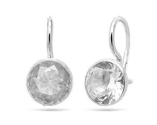 Серьги из серебра куб.циркон., ТРдс-001