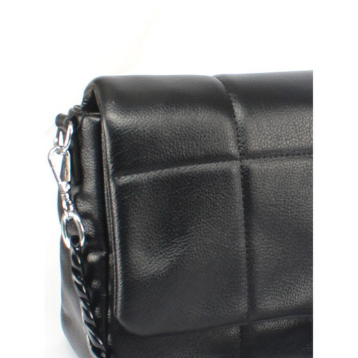 Сумка женская искусственная кожа FR-3728-L, 1отд, плечевой ремень, черный SALE 258367 - Adelia фото 4