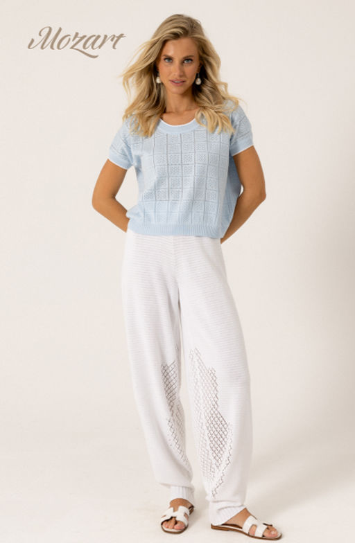 SS-2552 брюки женские черный - Mozart фото 3