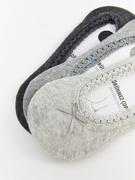 Kurdele Detayl? Babet ?orap 3l?