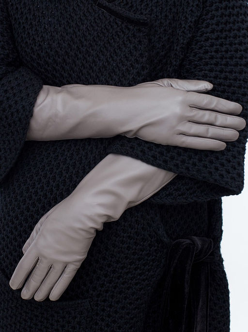 Перчатки женские 100% ш IS955 taupe - Eleganzza фото 2