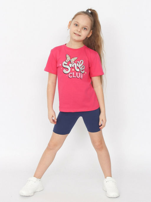 CRB wear/ HSXG 70497-41 Шорты для девочки,темно-синий/Ex.Cherubino  фото 2