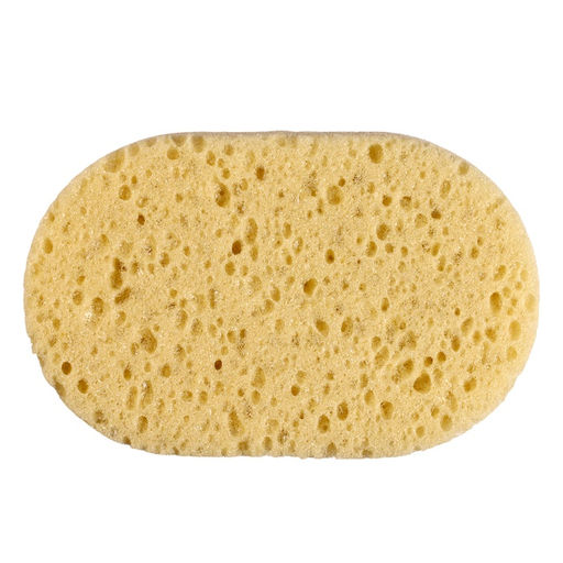 Цена за 3 шт. Губка для тела «Банная»,15×9 см, бежевая