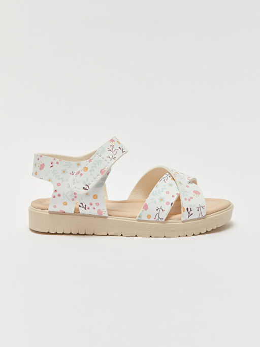 C?rt C?rtl? Bask?l? K?z ?ocuk Sandalet - Waikiki фото 2