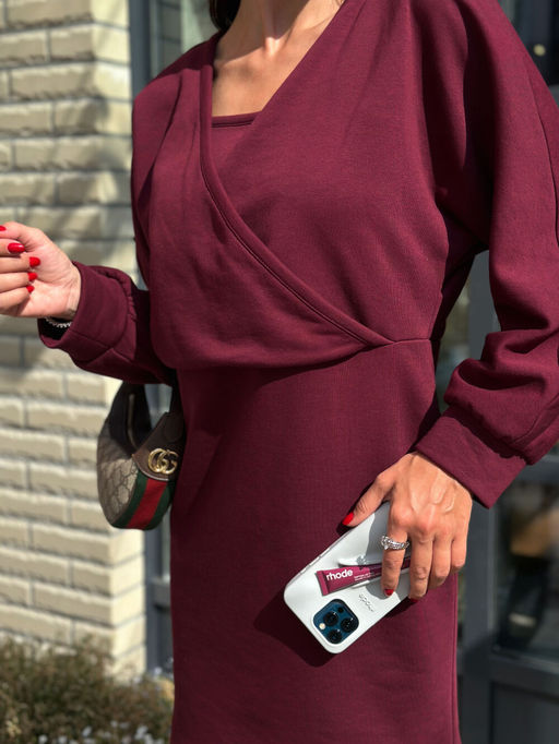 Платье AURA 3281-176-Р винный