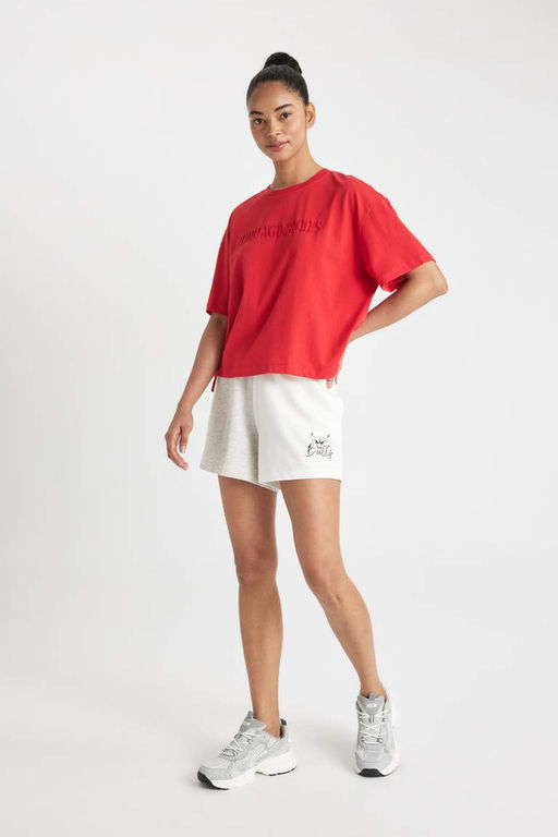 DeFactoFit Укороченные шорты NBA Chicago Bulls  фото 3