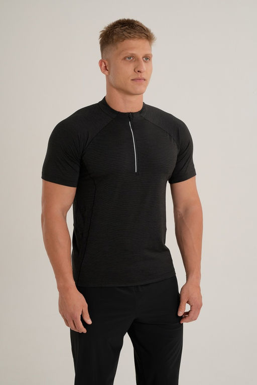 Футболка Черный GUANJUN HIKING SS Tee - Anta фото 2