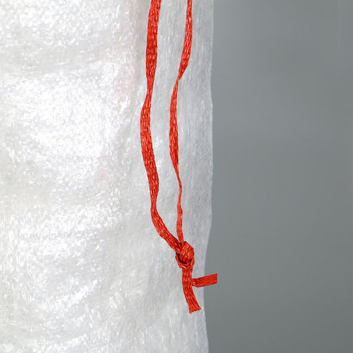 Цена за 10 шт. Мешок для урожая, полипропиленовый, 55 × 95 см, на 50 кг, прозрачный, с завязками