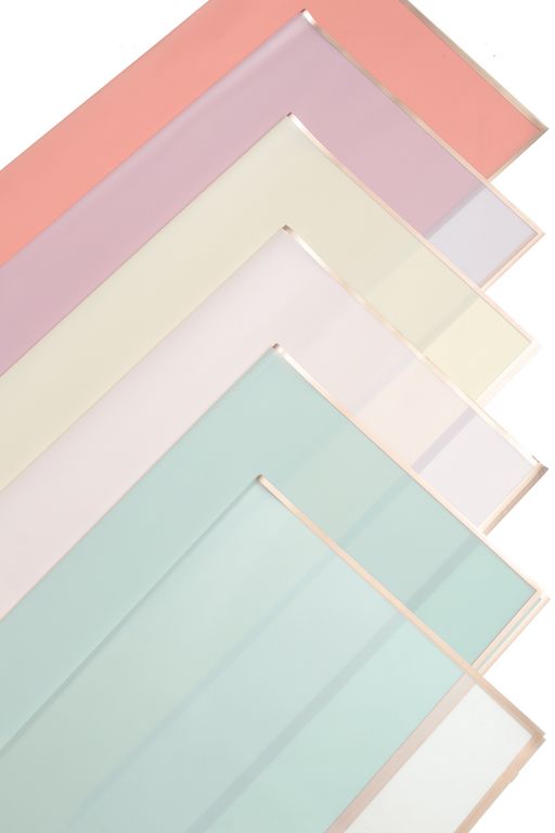 Пленка для цветов 56*56 см (20 листов) SF-7061, аквамариновый №09 - Больше подарков фото 2