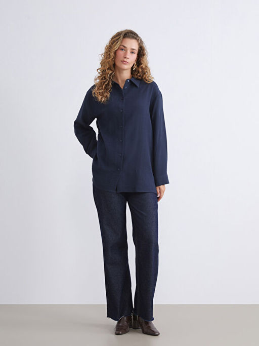 Loose Fit M?slin Kad?n G?mlek Tunik