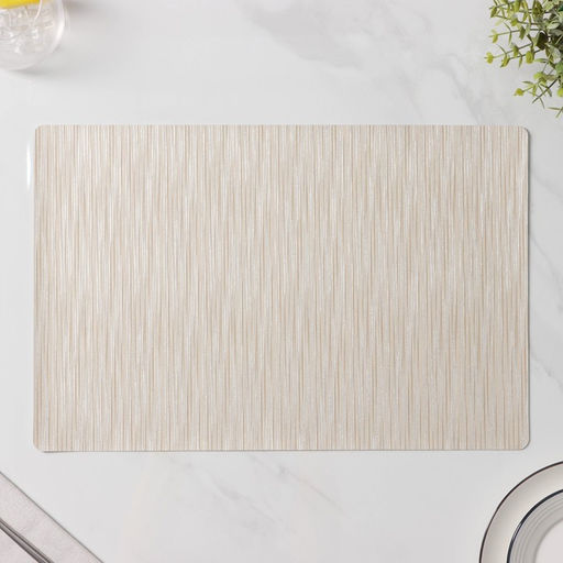 Набор салфеток сервировочных Доляна Гипноз, 4 шт, 3045 см, цвет бежевый  фото 3