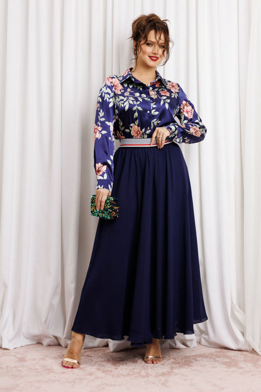 Костюм Anastasia 1313 темно-синий