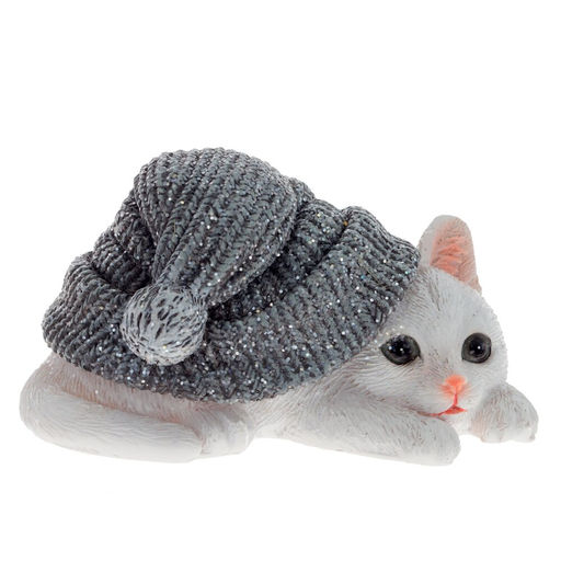Фигурка декоративная "Котёнок", L10,5 W7,5 H6 см, 2в.