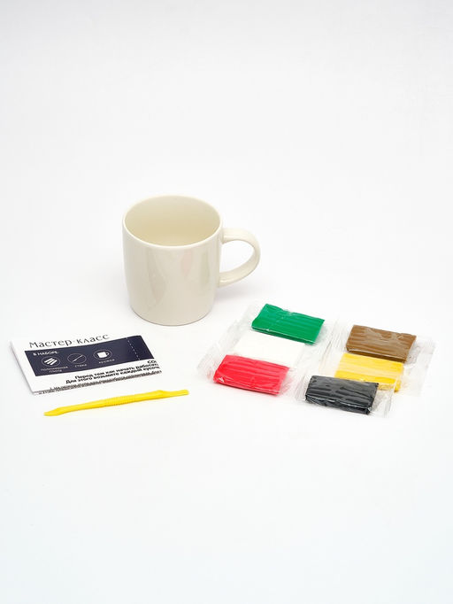 Набор для декора кружки полимерной глиной Лошадка - Школа талантов фото 3