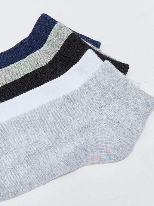 Basic K?z ?ocuk Patik ?orap 5li - Waikiki фото 3