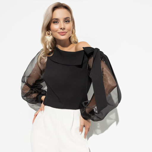 Блуза Стиль звезды (блэк) - Charutti фото 3