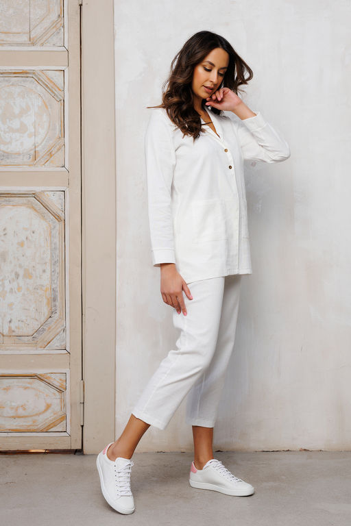 323-1 Жакет льняной женский