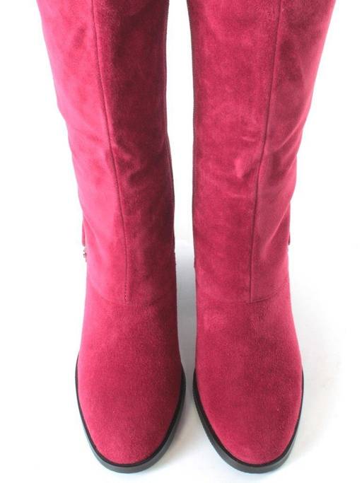 04-5603-9 MILK Ботинки зимние женские (натуральная кожа, 100% шерсть)