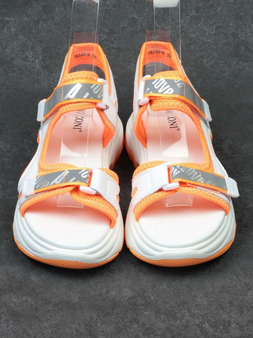 08-PEA44-4 ORANGE Босоножки (натуральная кожа, стелька натуральная кожа) - Фабричный китай фото 8