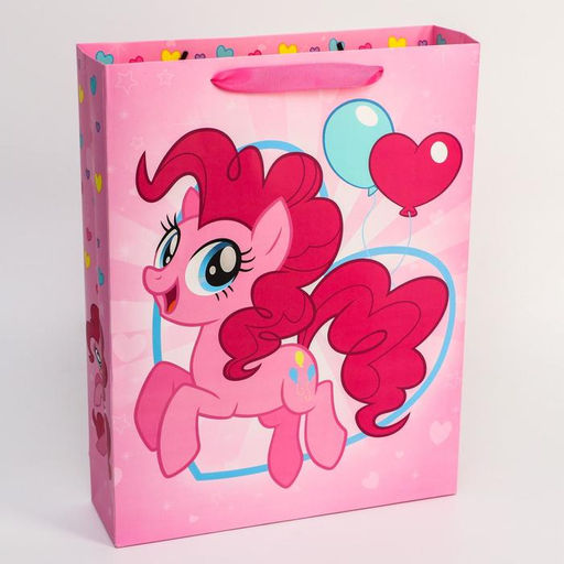 Пакет ламинированный горизонтальный, 31 х 40 х 9 см Пинки Пай, My Little Pony
